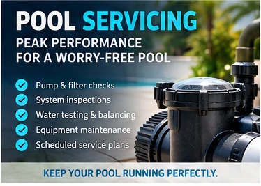 Swimming pool pump installation and repair at a pool equipment plant room in Gqeberha